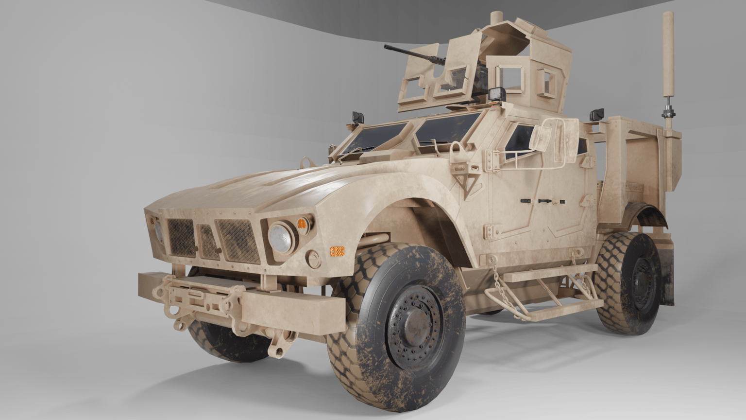 Oshkosh - Blender / Substance 3D Painter / Unity - image 2 - student project