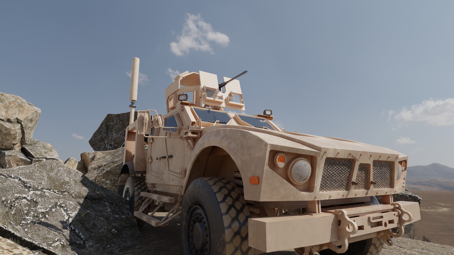 Oshkosh - Blender / Substance 3D Painter / Unity - image 4 - student project