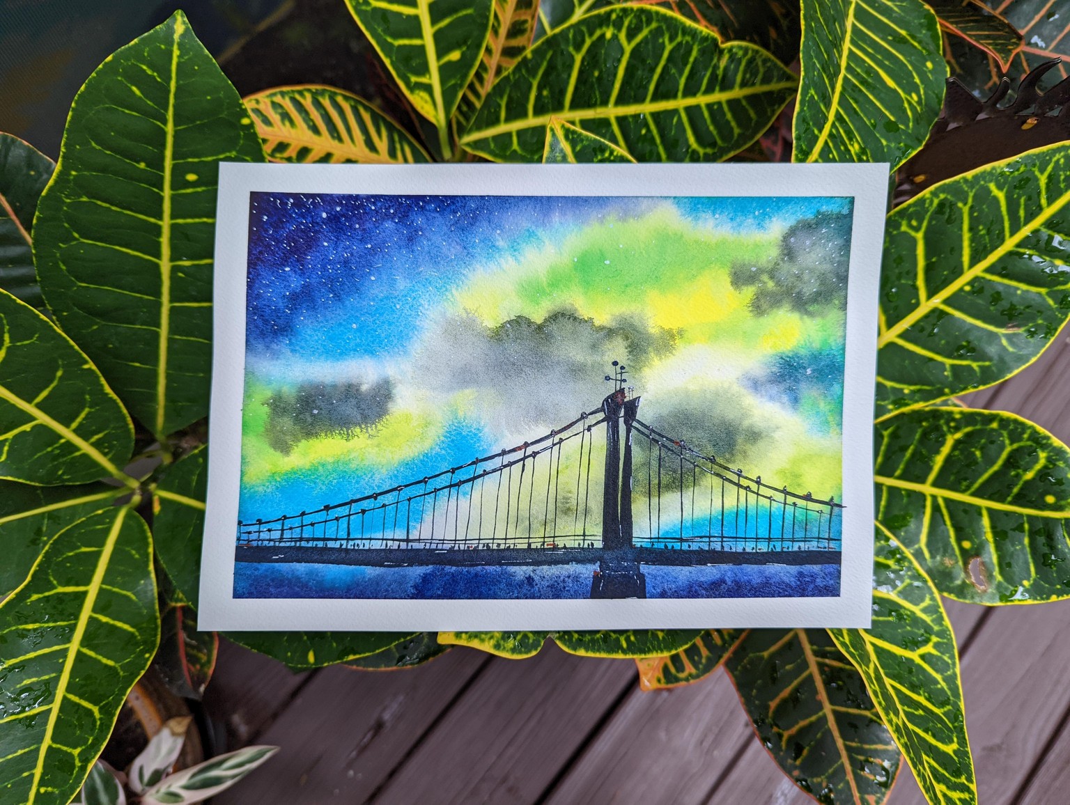 Bridge Night Sky - image 2 - student project