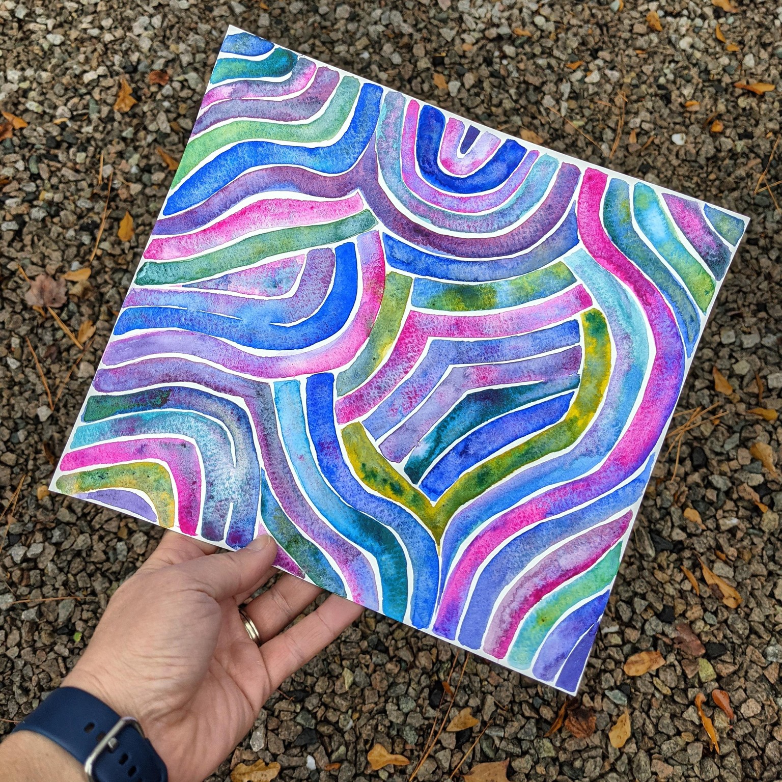 Watercolor Play - image 2 - student project