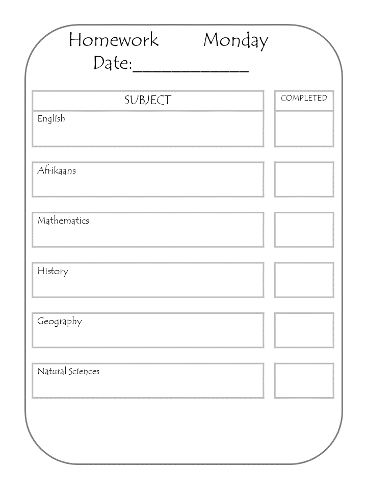 Planner Pages - image 2 - student project