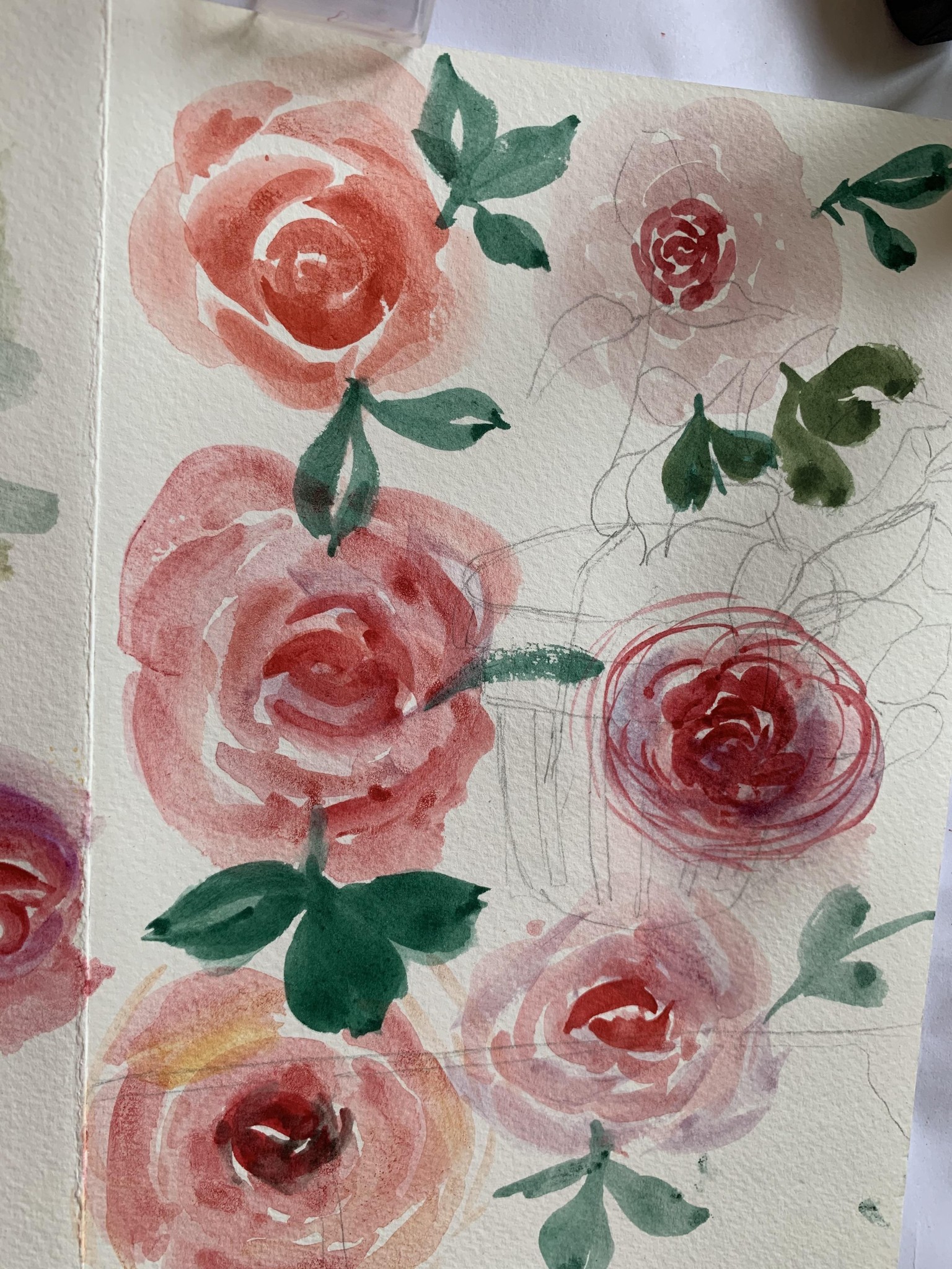 my hurried roses early morning - image 1 - student project