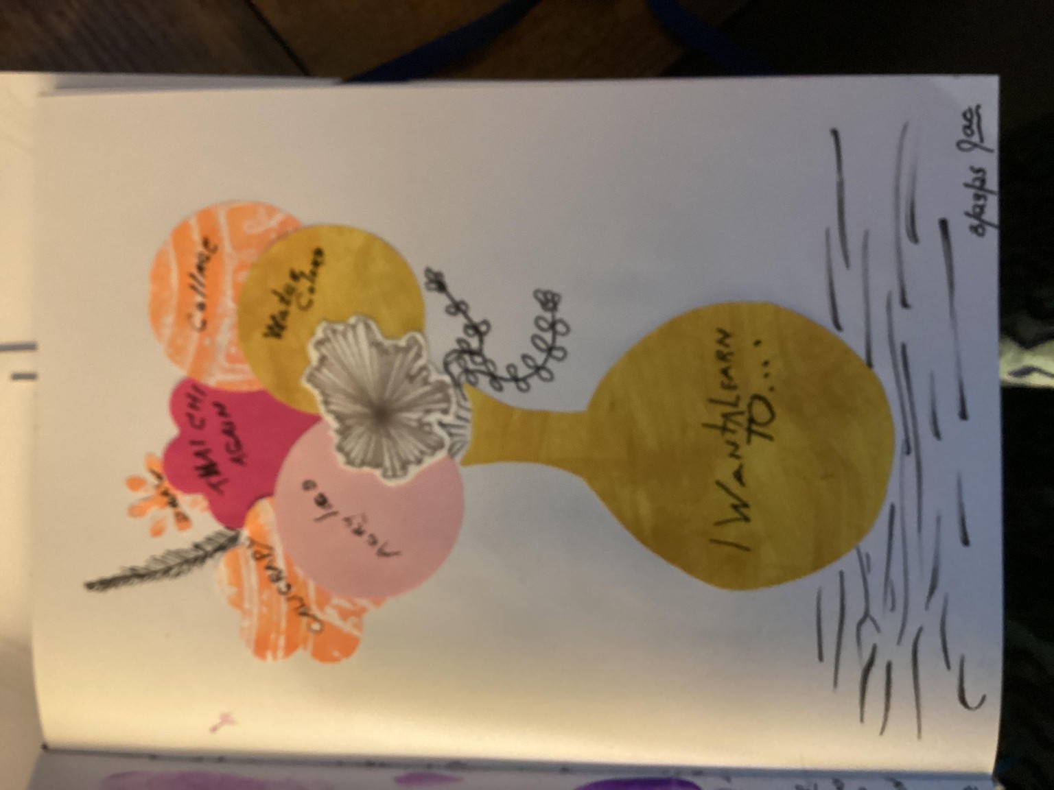 10 Minute color collage - image 2 - student project