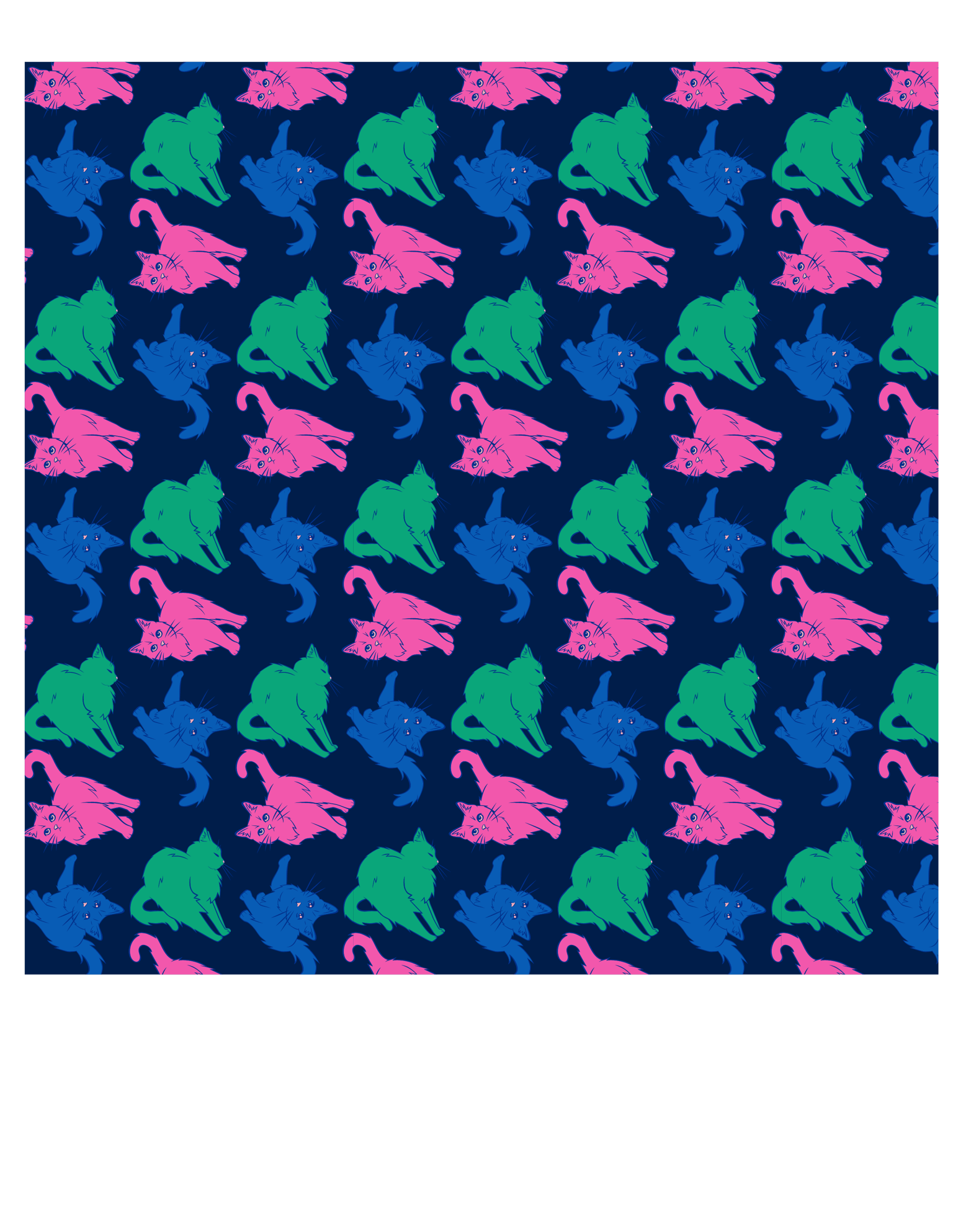 Cat Pattern - image 1 - student project