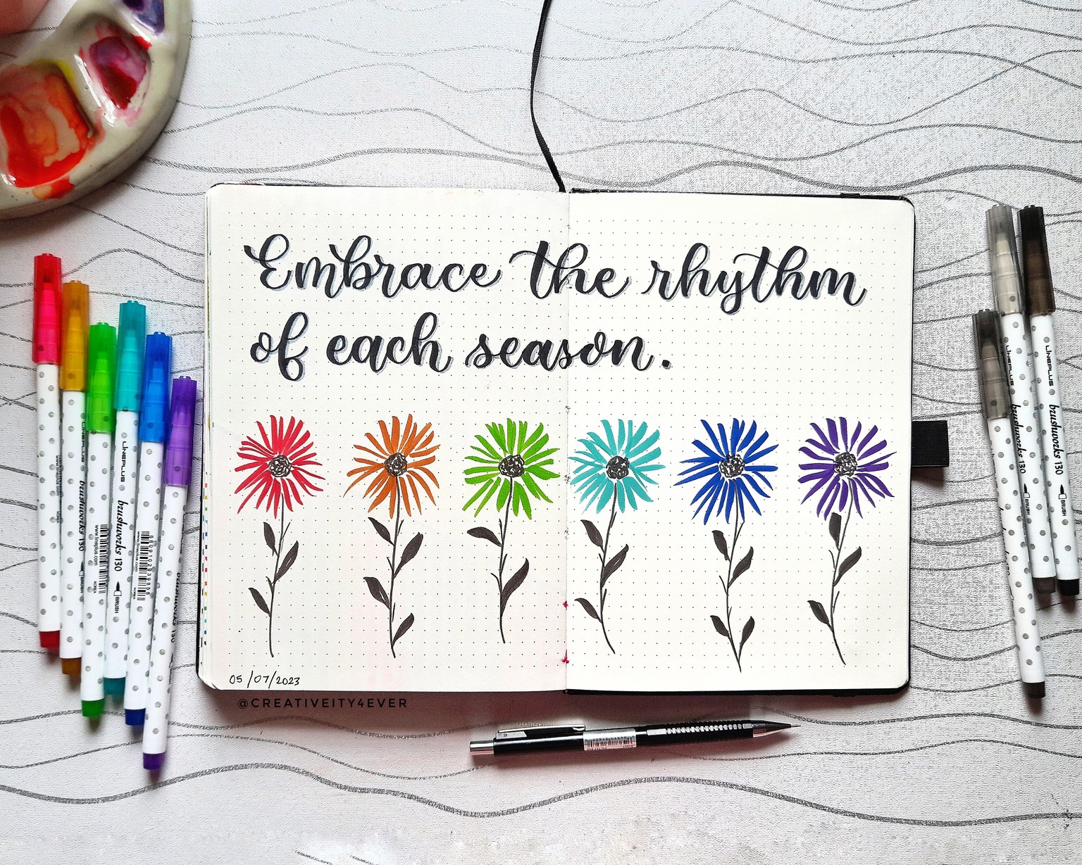 Bounce Lettering Quote - image 1 - student project