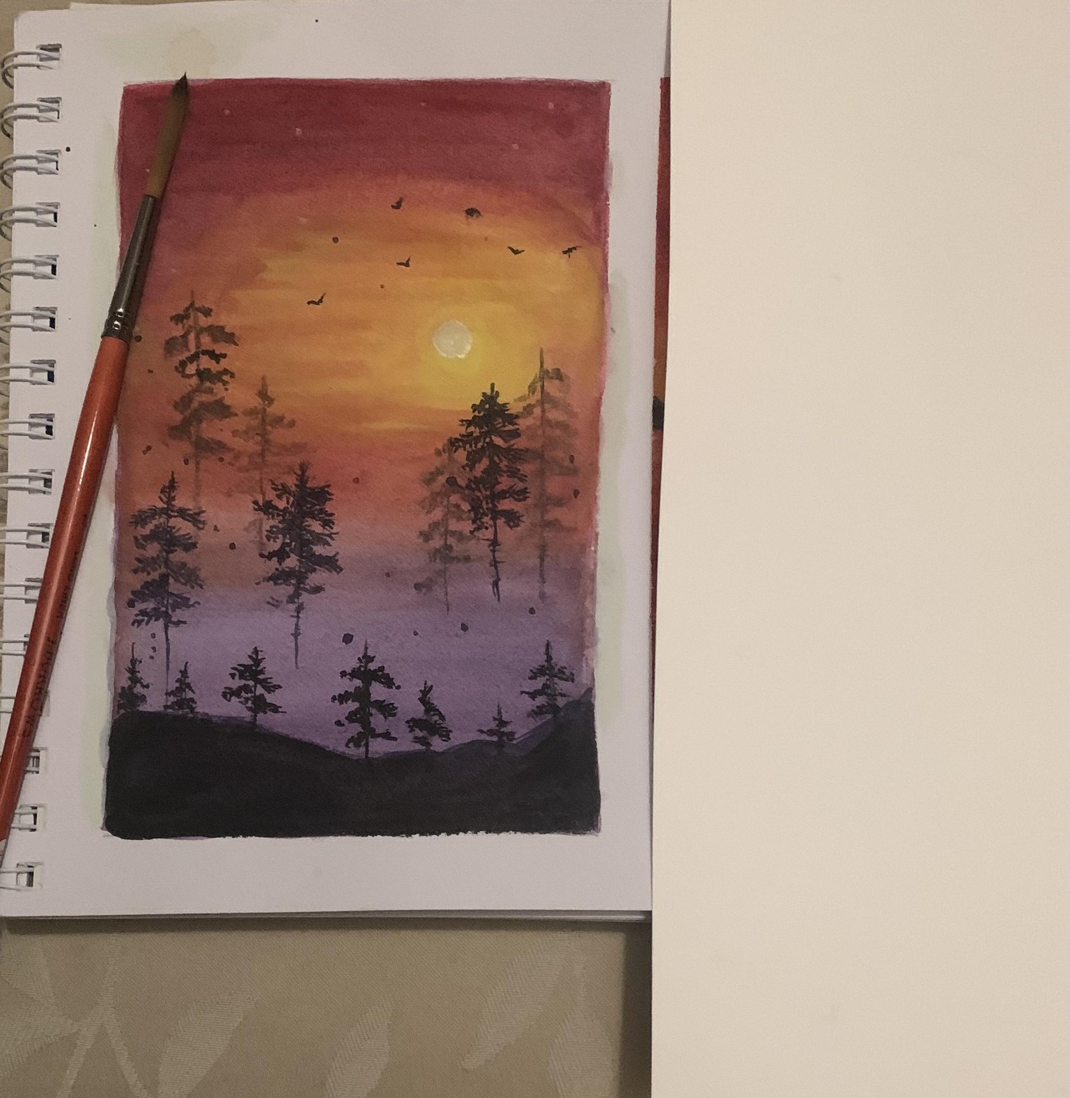 Pine trees - image 1 - student project