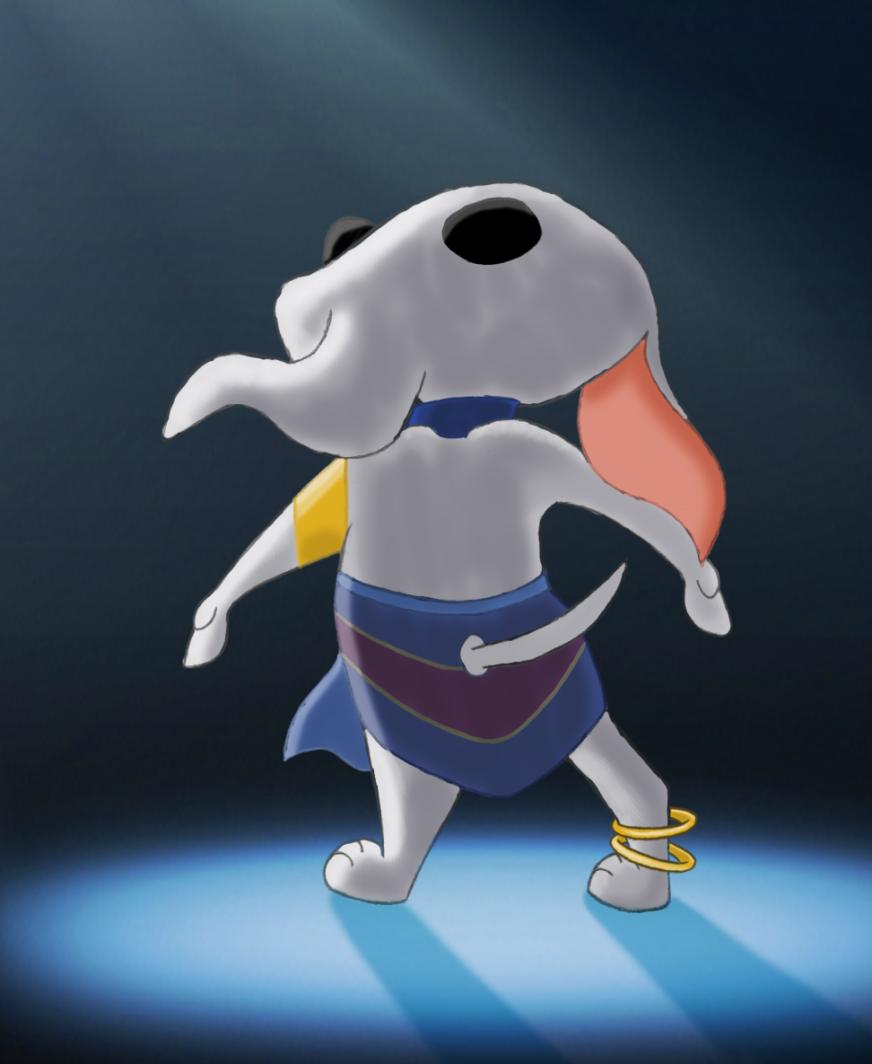 Cadpig as Kida on Stage - image 6 - student project