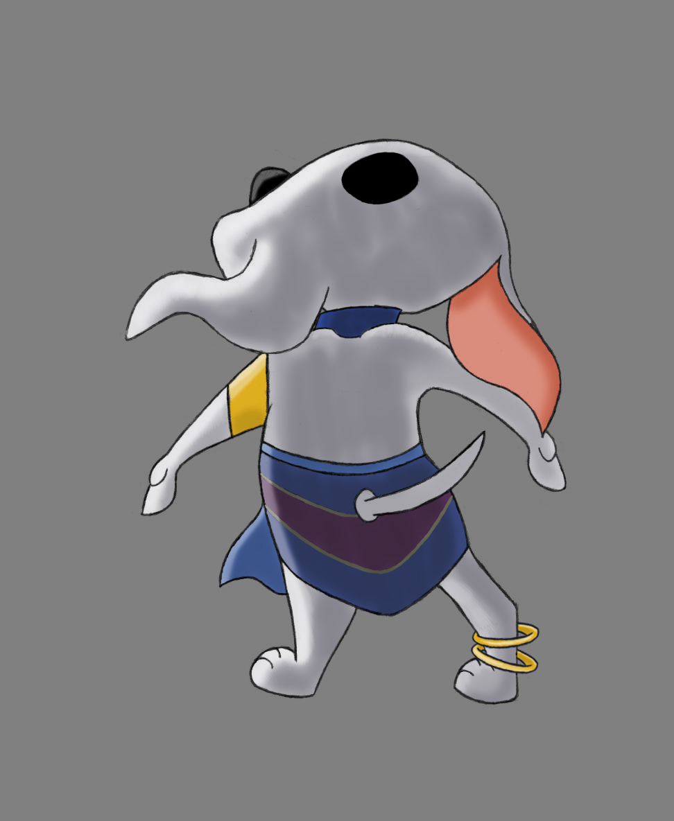 Cadpig as Kida on Stage - image 4 - student project