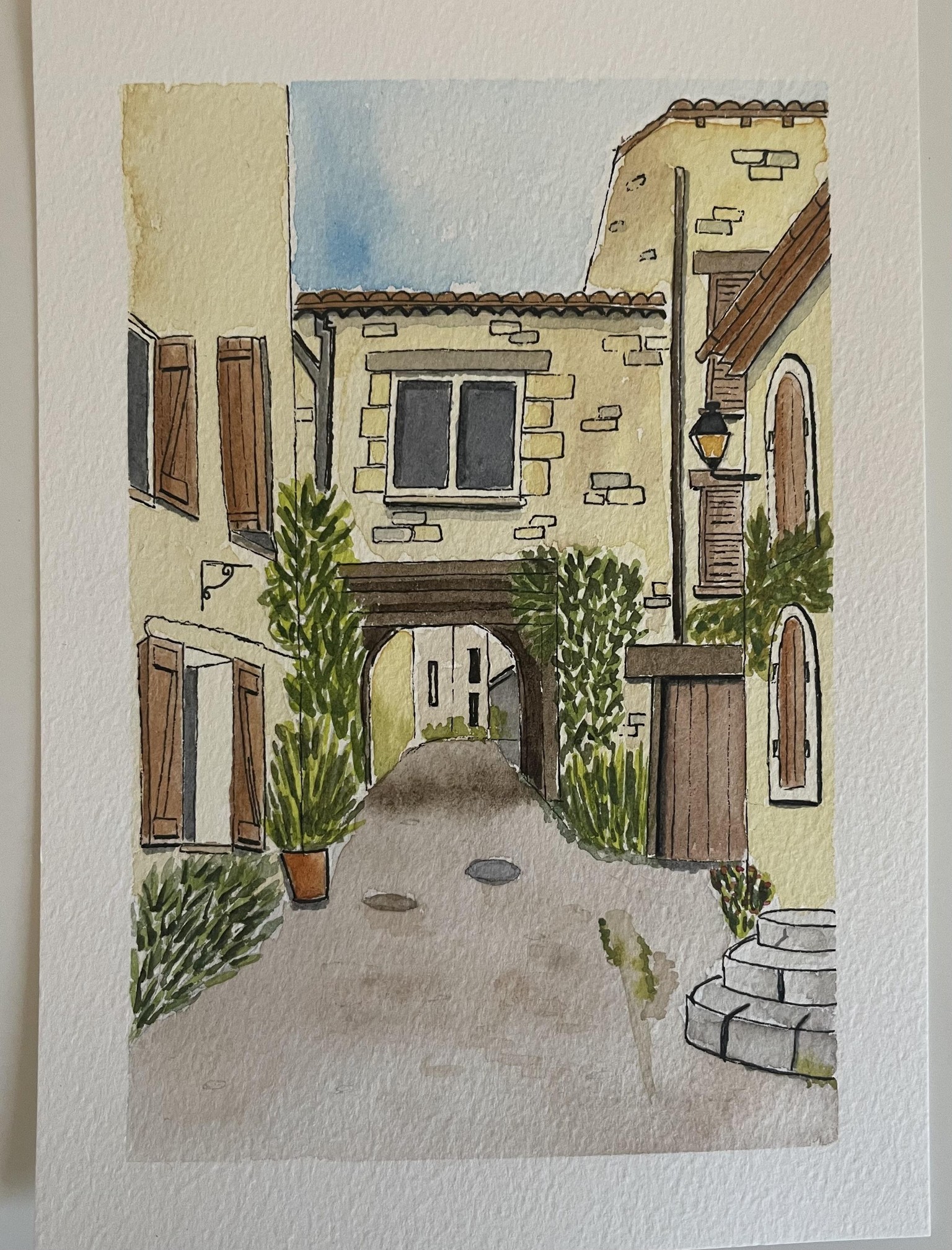 Provence sketches - image 2 - student project