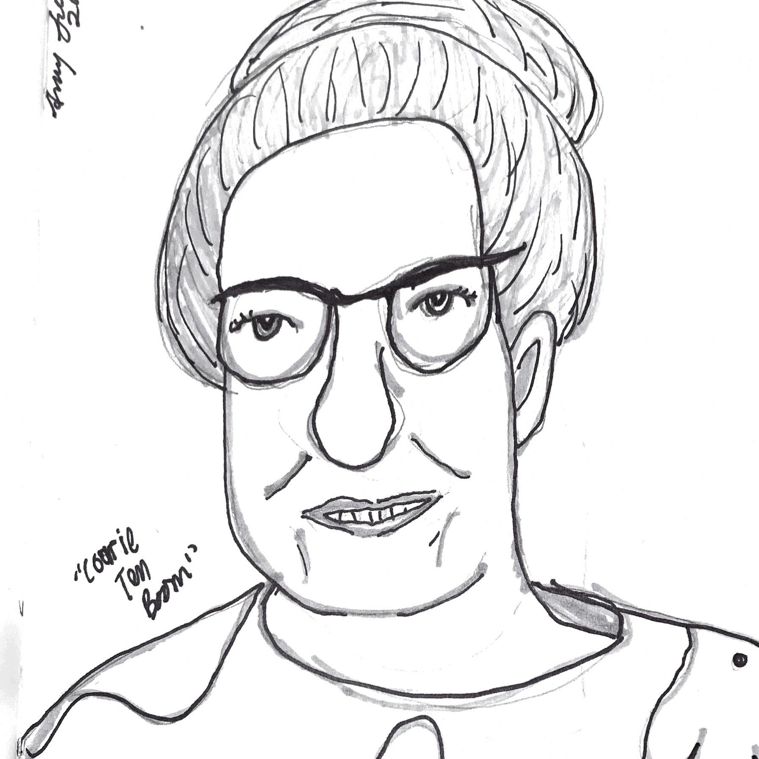 2022 Sketchbook Portraits - image 17 - student project
