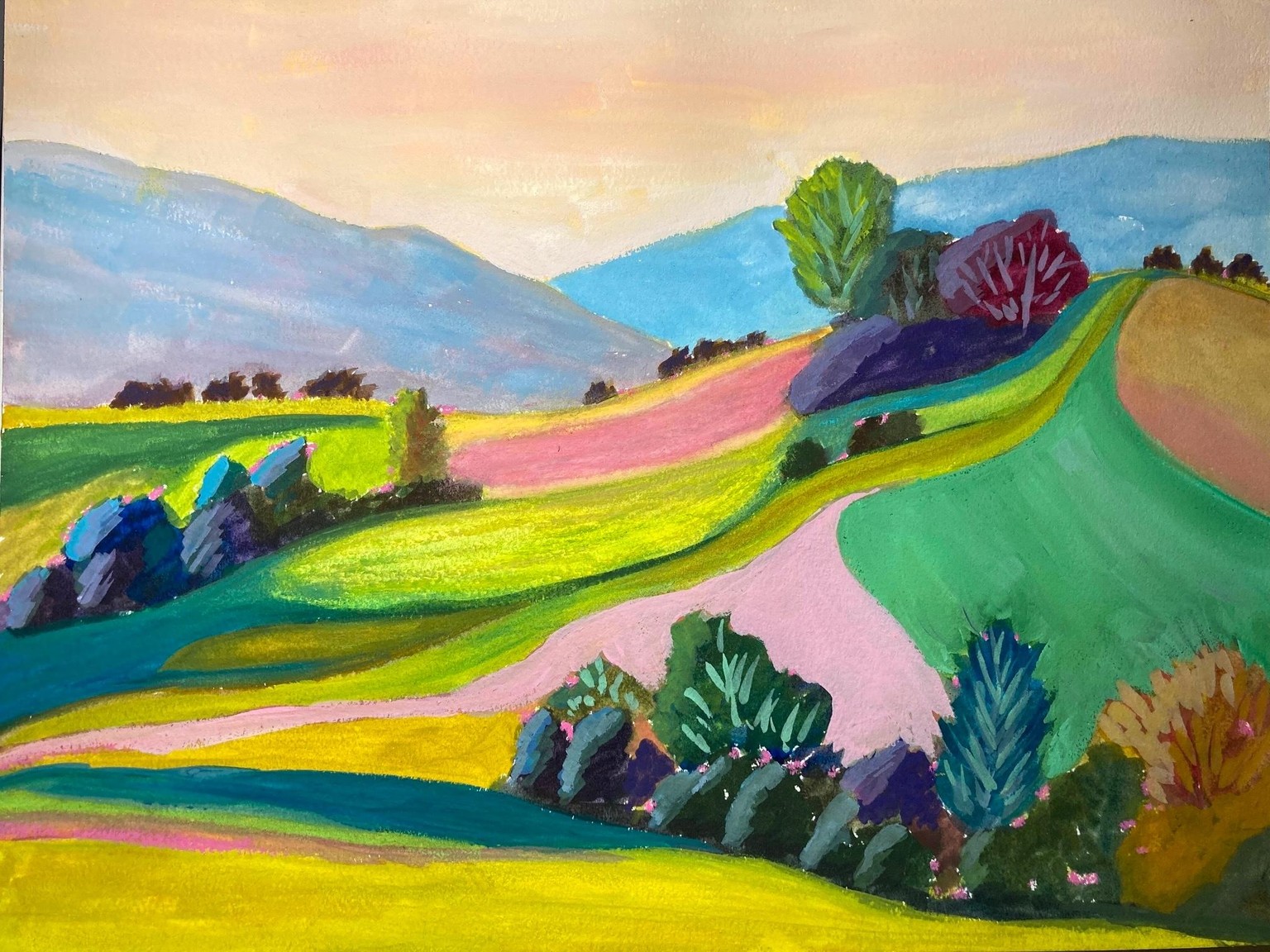 Tuscan Landscape - image 1 - student project