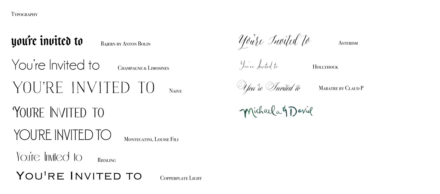 A Paper Suite for a Lush California Wedding - image 2 - student project