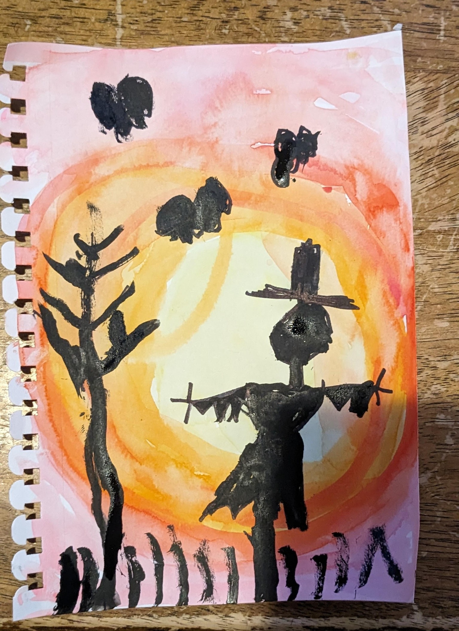 Scarecrow at Sunset - image 1 - student project