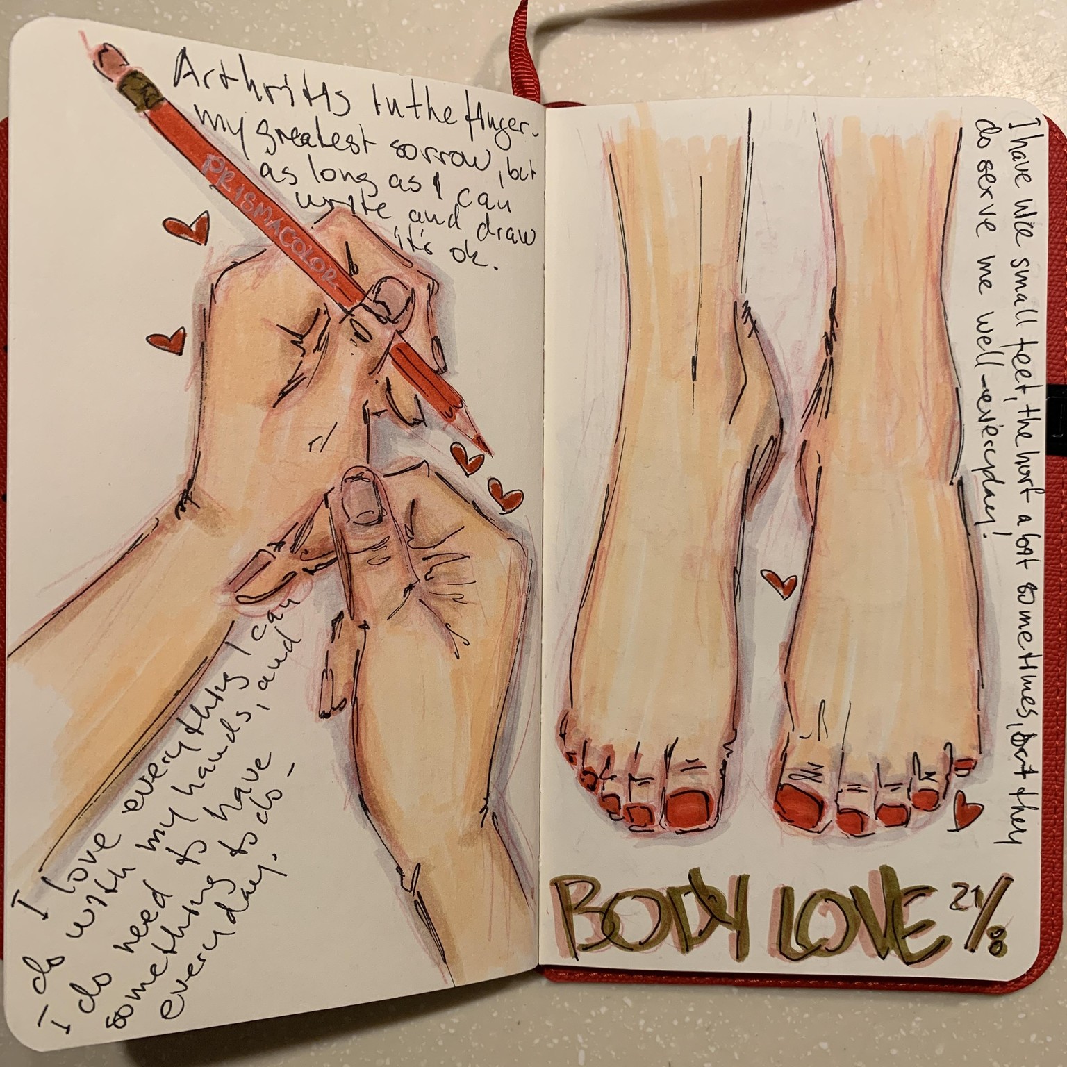 More from my illustrated journal - image 7 - student project