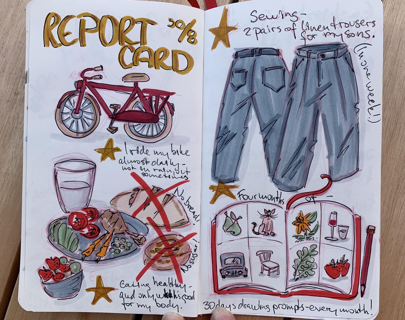 More from my illustrated journal - image 12 - student project