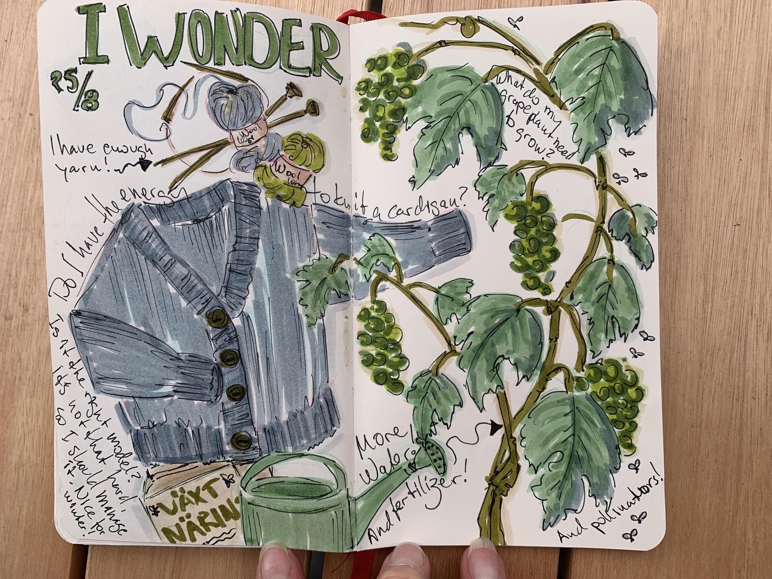 More from my illustrated journal - image 8 - student project