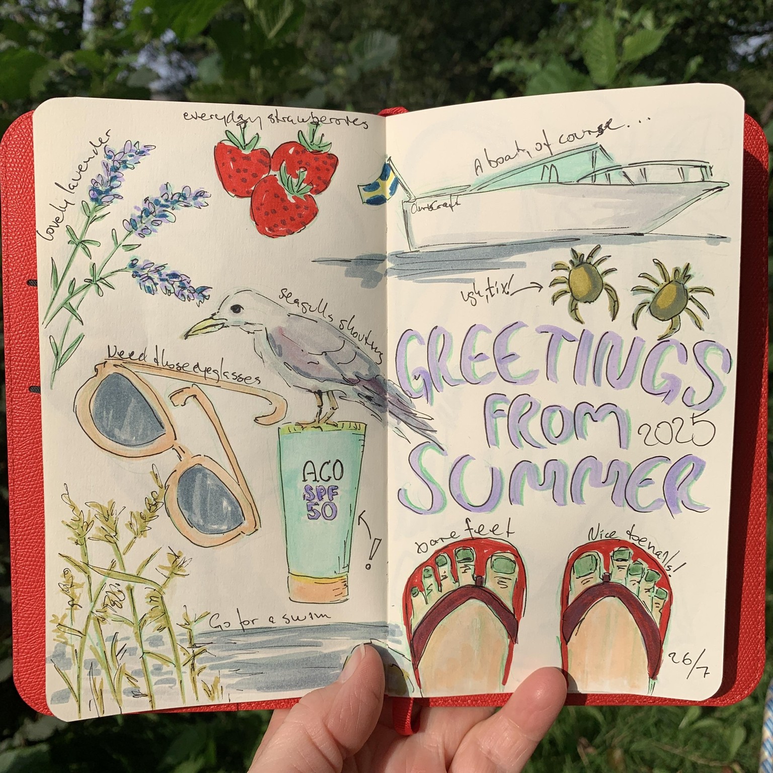 More from my illustrated journal - image 1 - student project