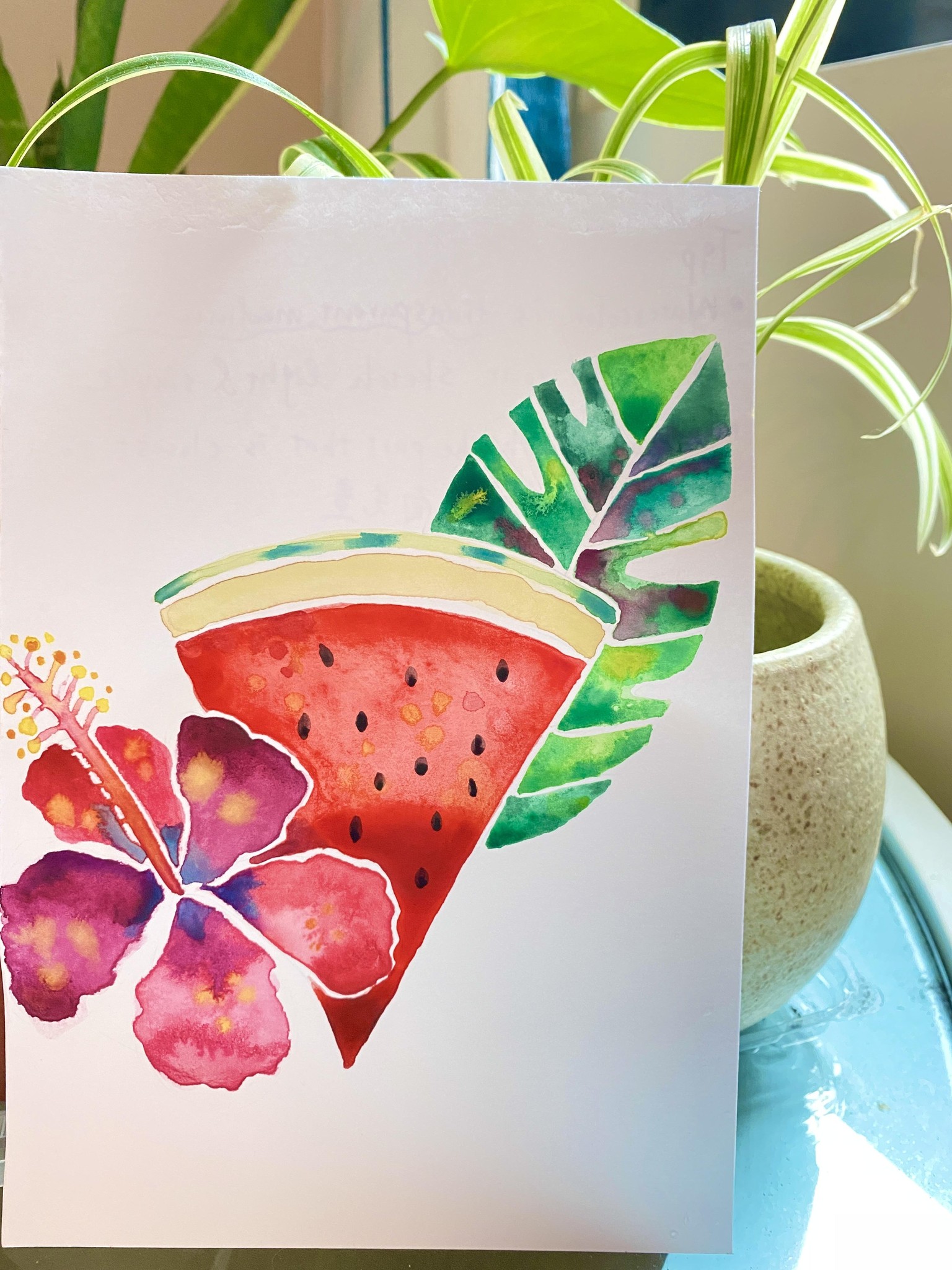 Vera loves watercolor - image 1 - student project