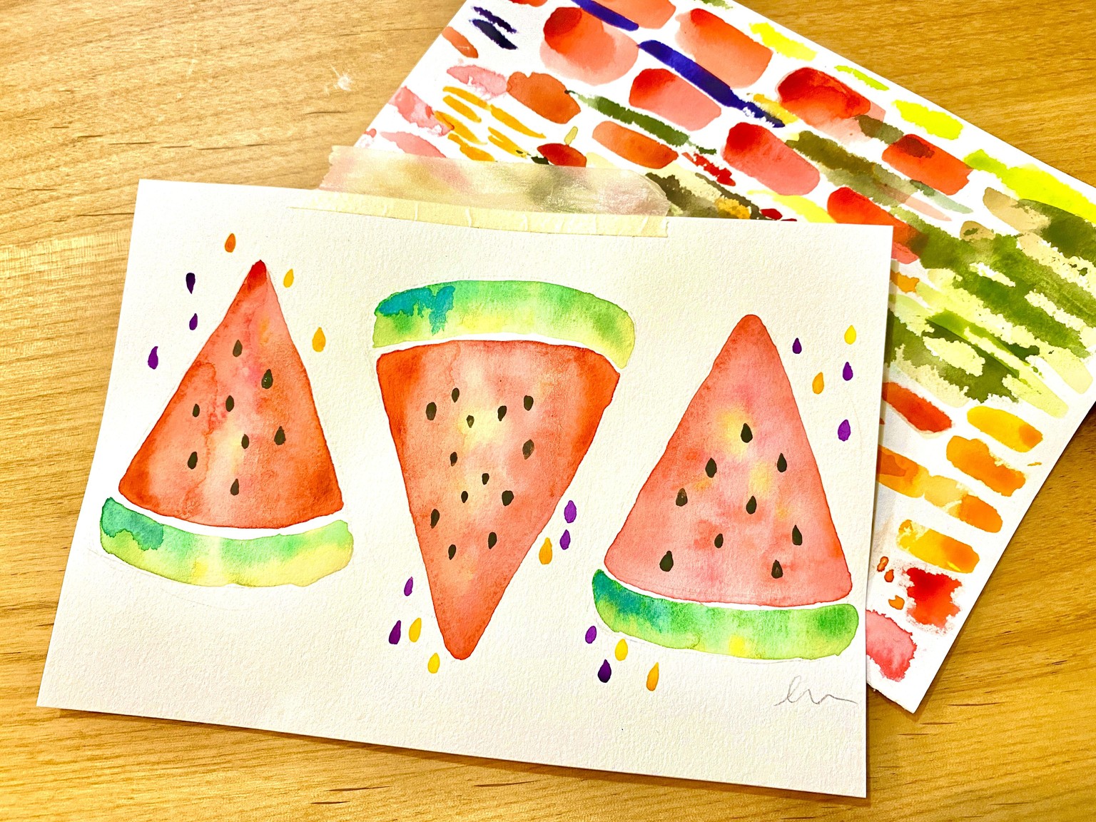 Vera loves watercolor - image 5 - student project