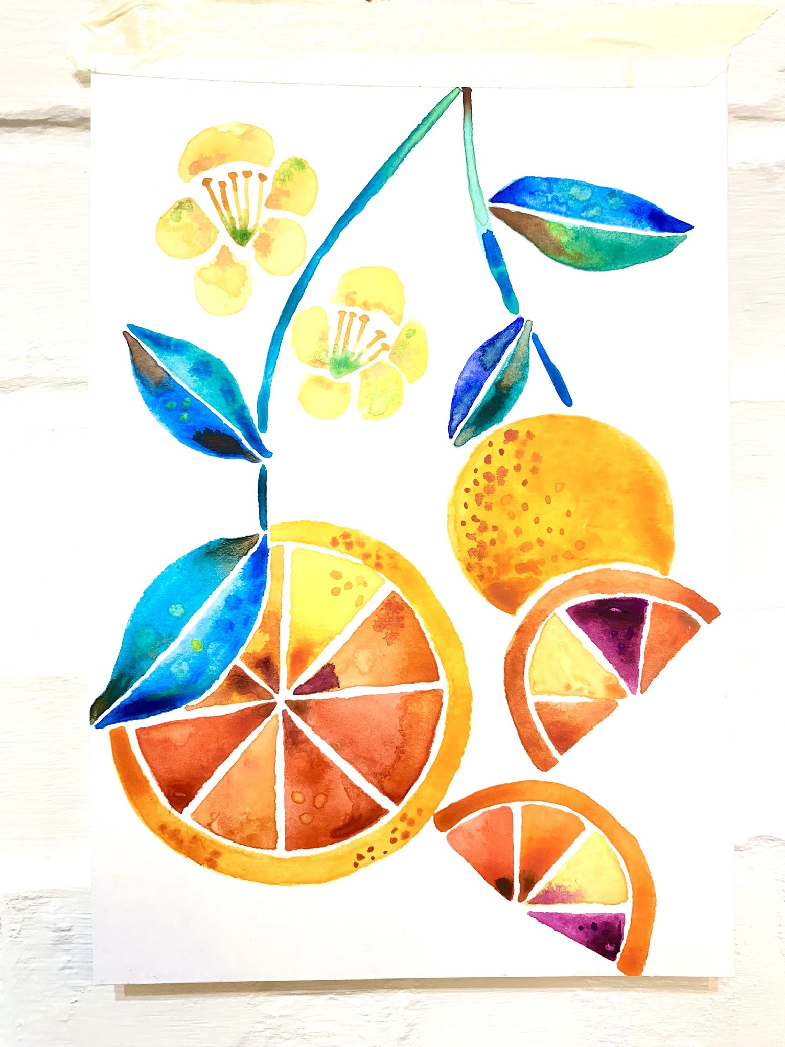 Vera loves watercolor - image 2 - student project