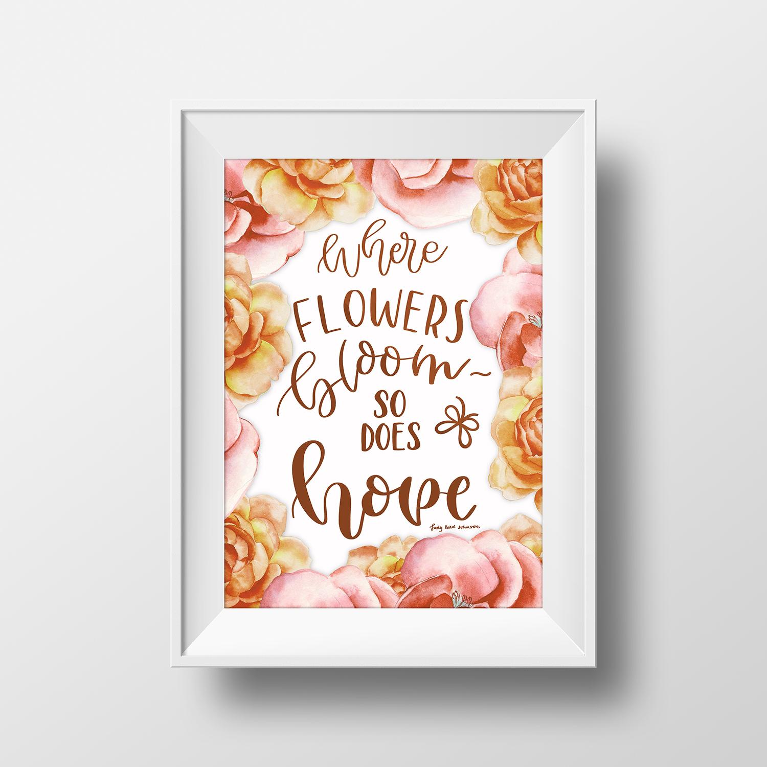 Where flowers bloom... - image 1 - student project