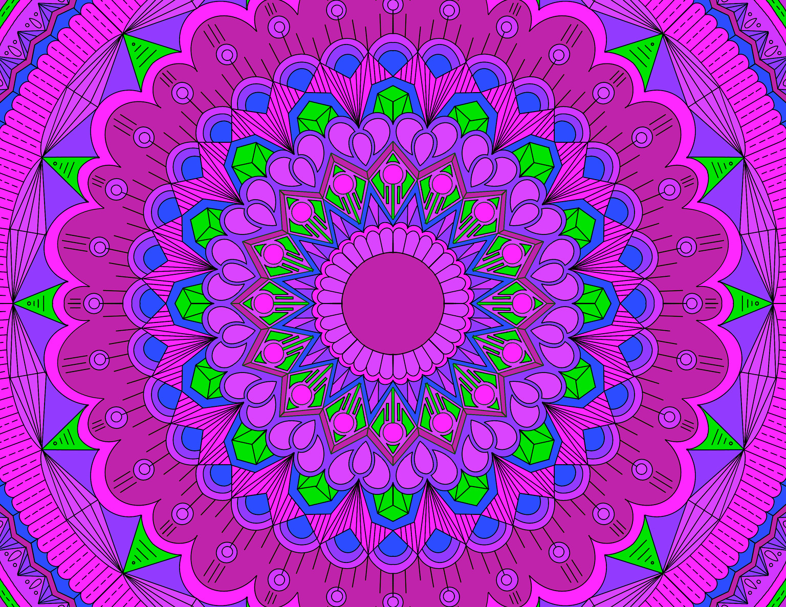 Building a Mandala from Scratch - image 5 - student project