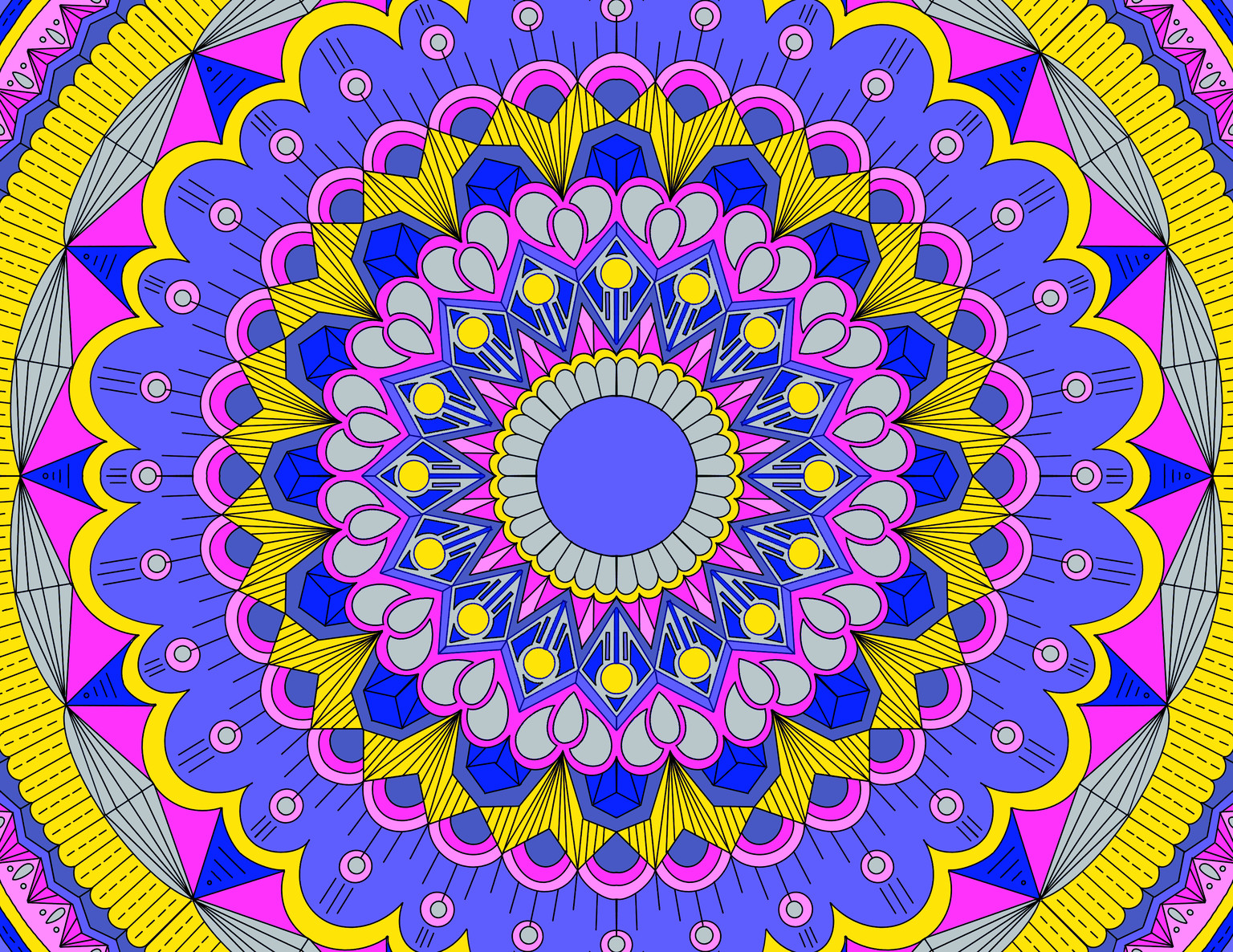 Building a Mandala from Scratch - image 4 - student project