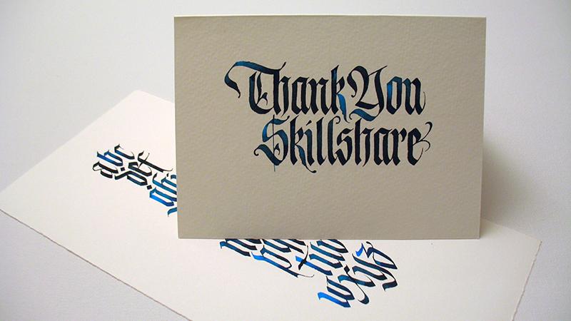 Sample Project: Thank You Card - image 5 - student project