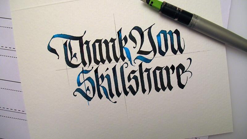 Sample Project: Thank You Card - image 4 - student project