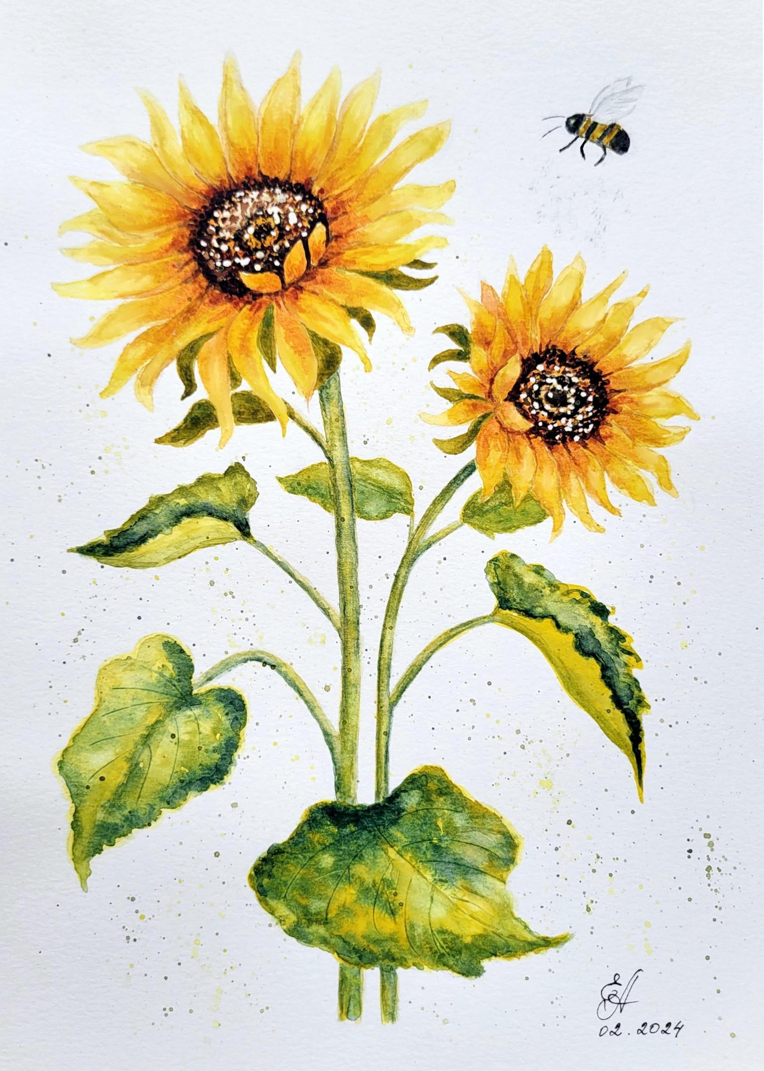 Sunflowers - image 1 - student project