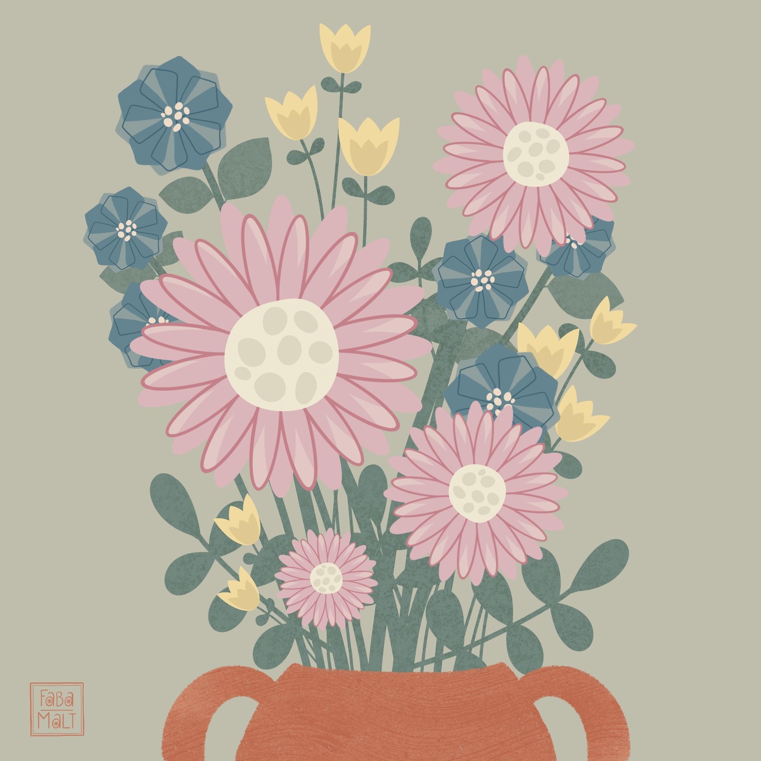 Erstellen eigener Blumenstempel auf Procreate - image 3 - student project