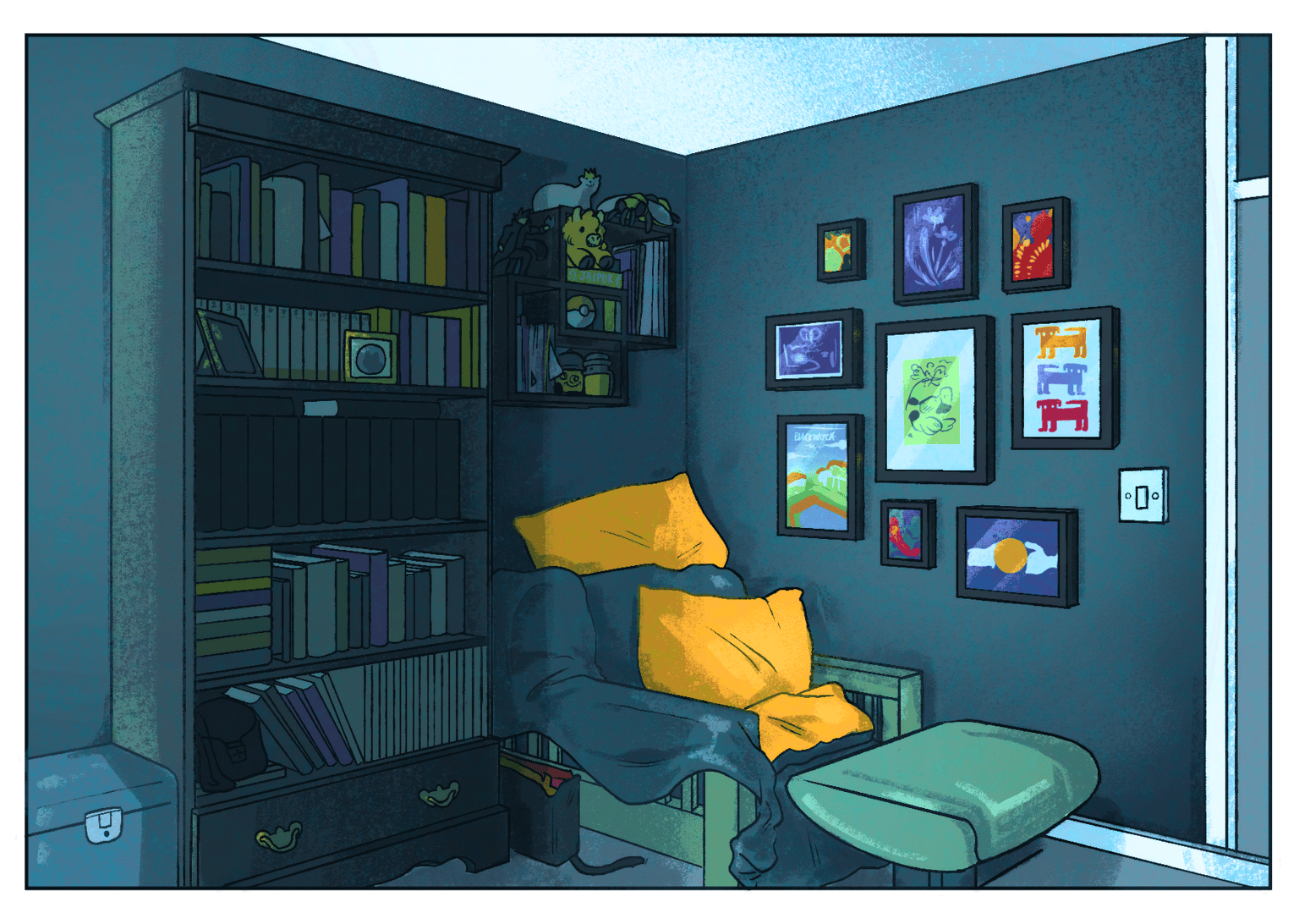 Office corner - image 1 - student project
