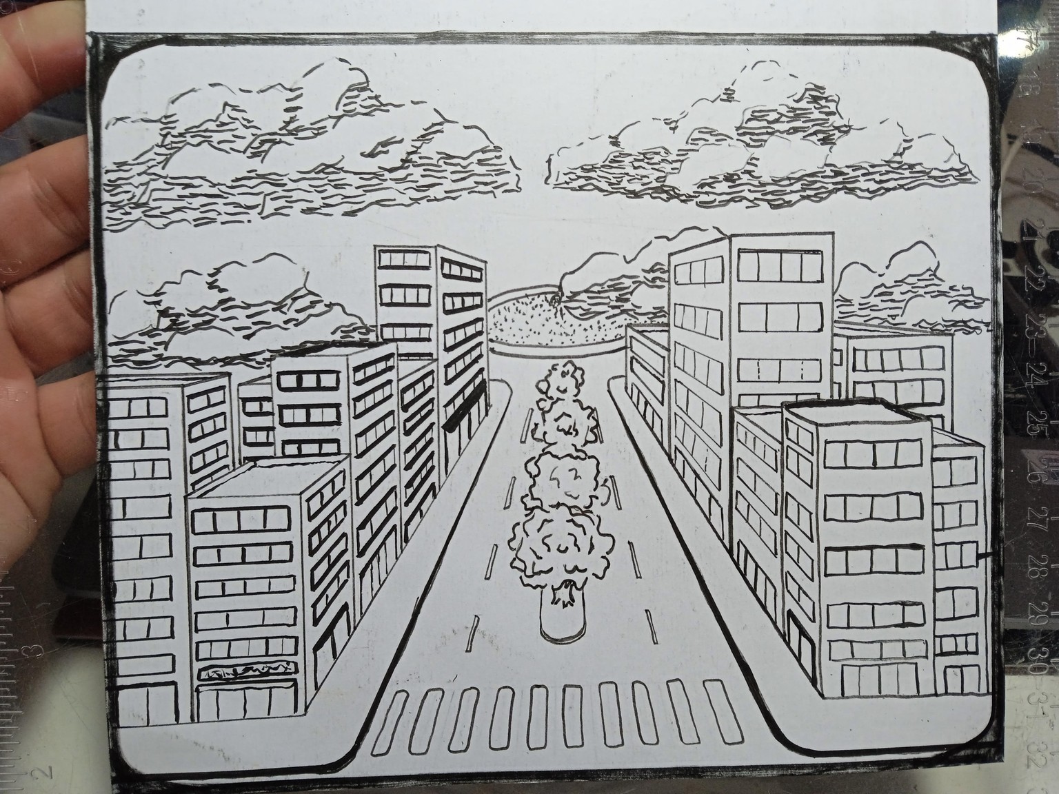 Treino, dois pontos de fuga. - image 2 - student project