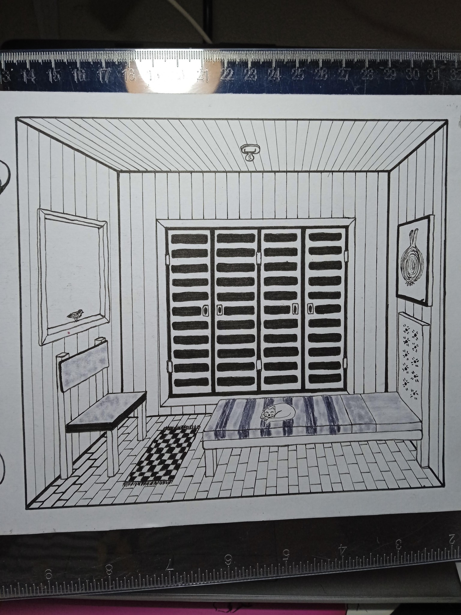 Treino, dois pontos de fuga. - image 3 - student project