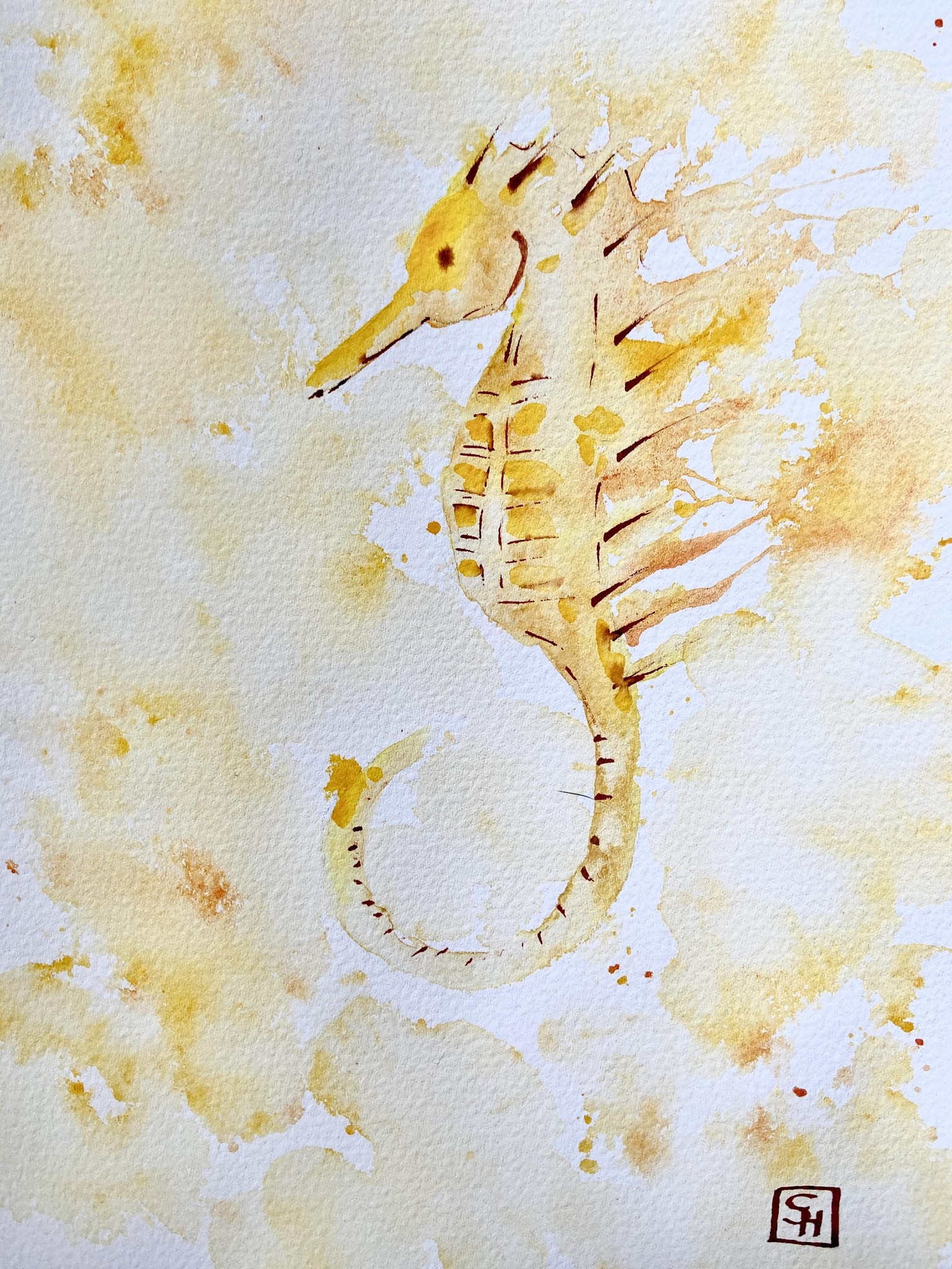 Free Flow Seahorse - image 1 - student project