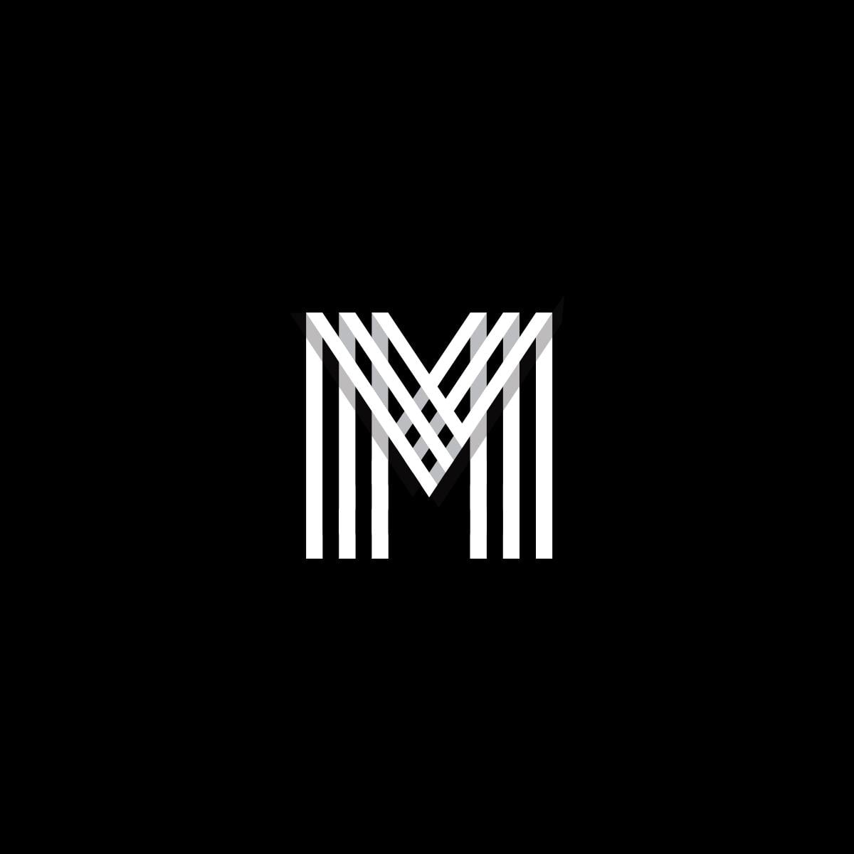 Letter M grid logo - image 3 - student project