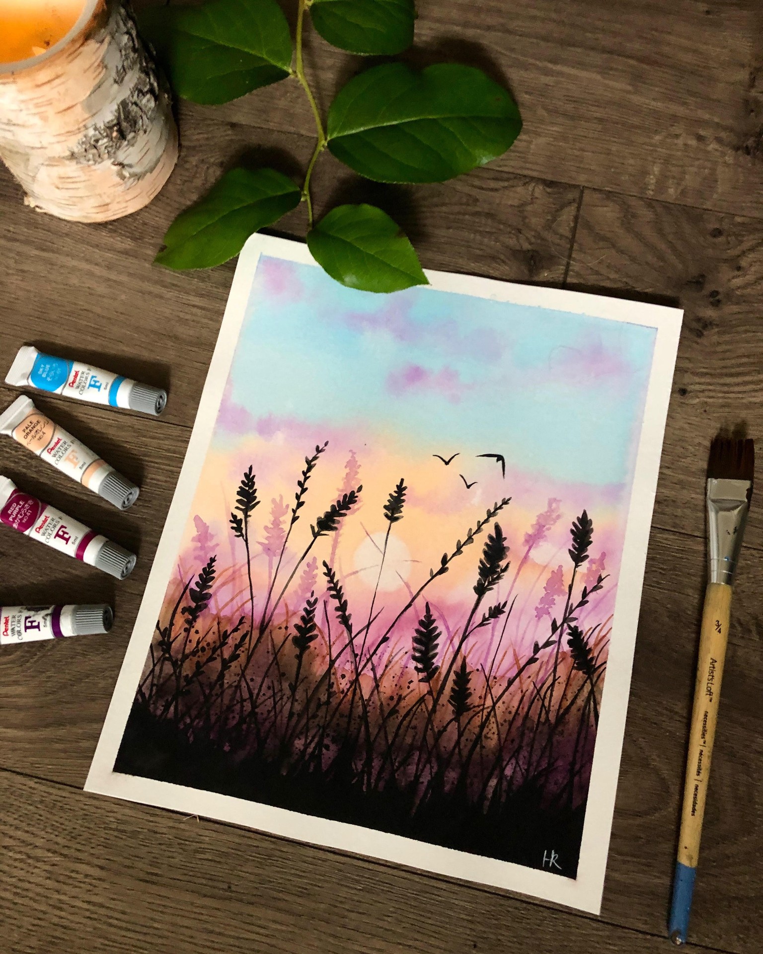 This is my first ever #100dayproject with watercolors - image 3 - student project