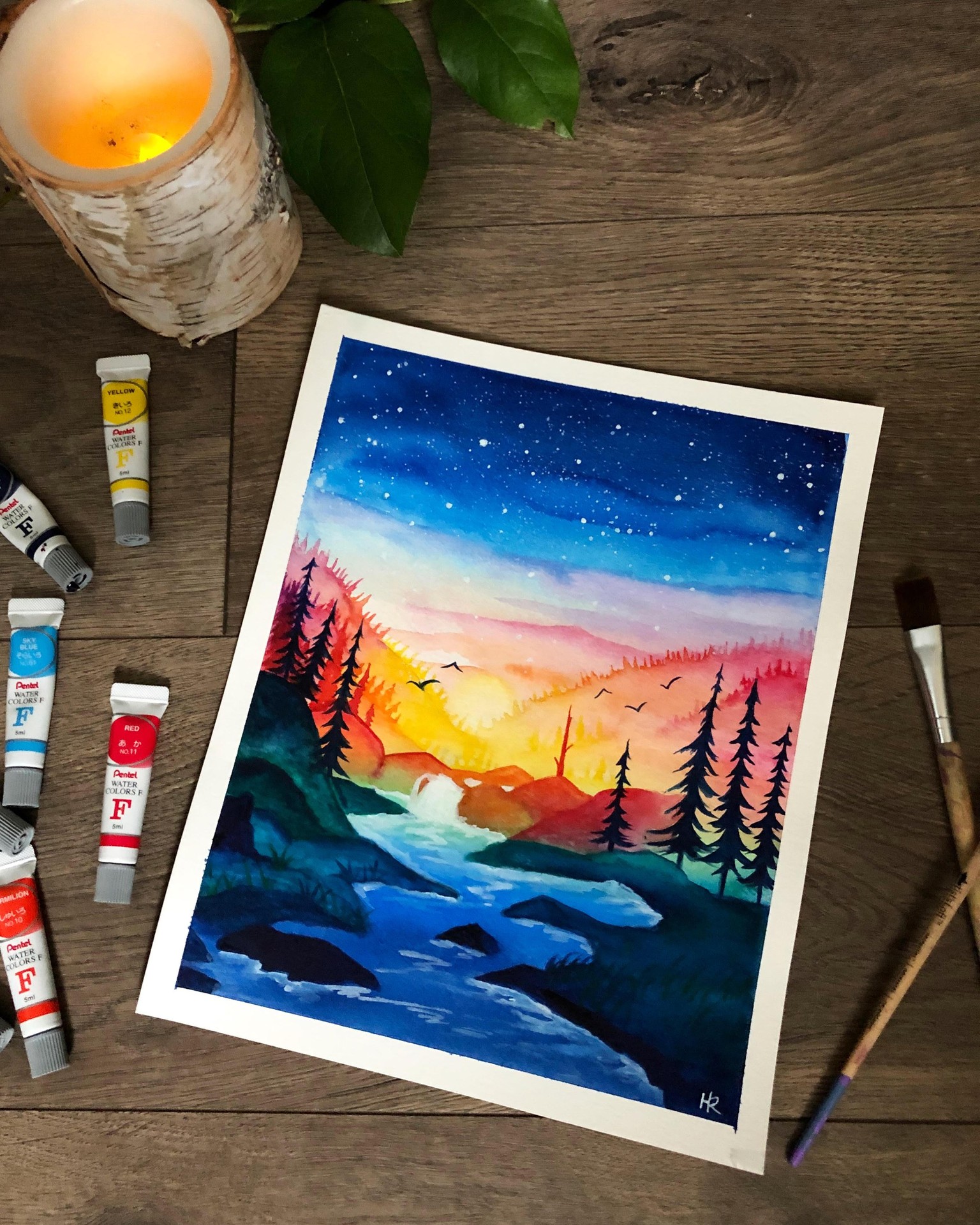 This is my first ever #100dayproject with watercolors - image 4 - student project