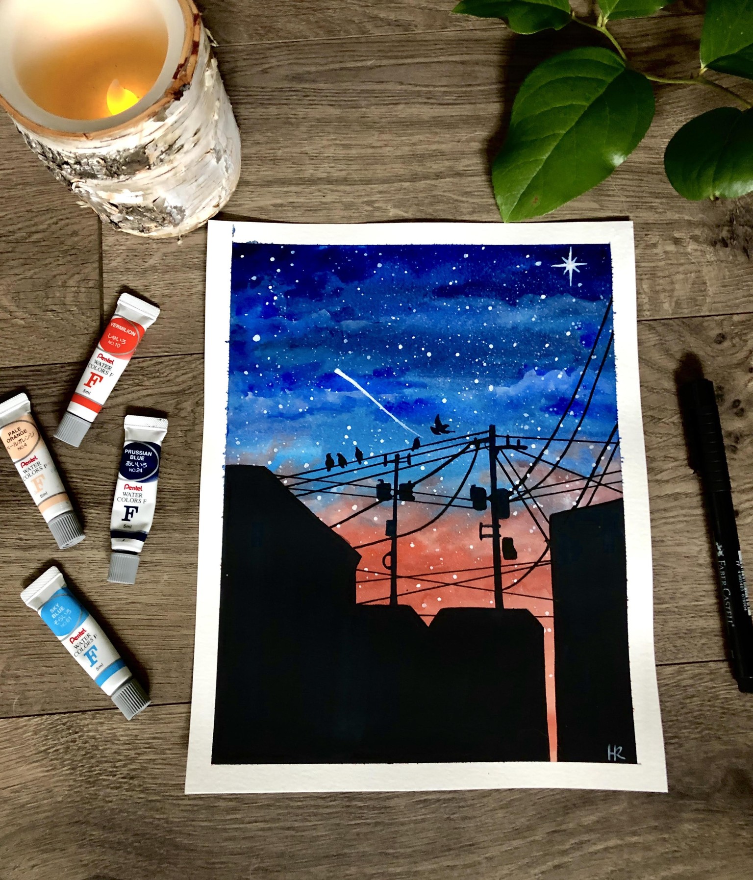 This is my first ever #100dayproject with watercolors - image 5 - student project