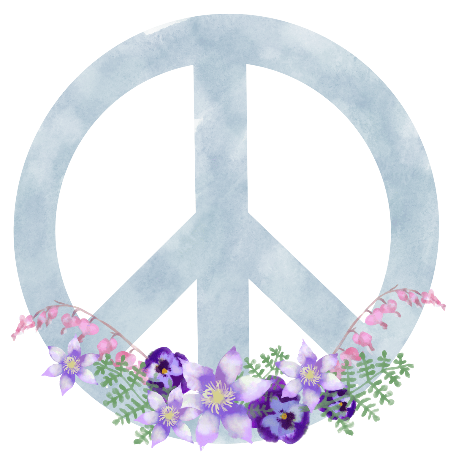 Watercolor floral - image 1 - student project