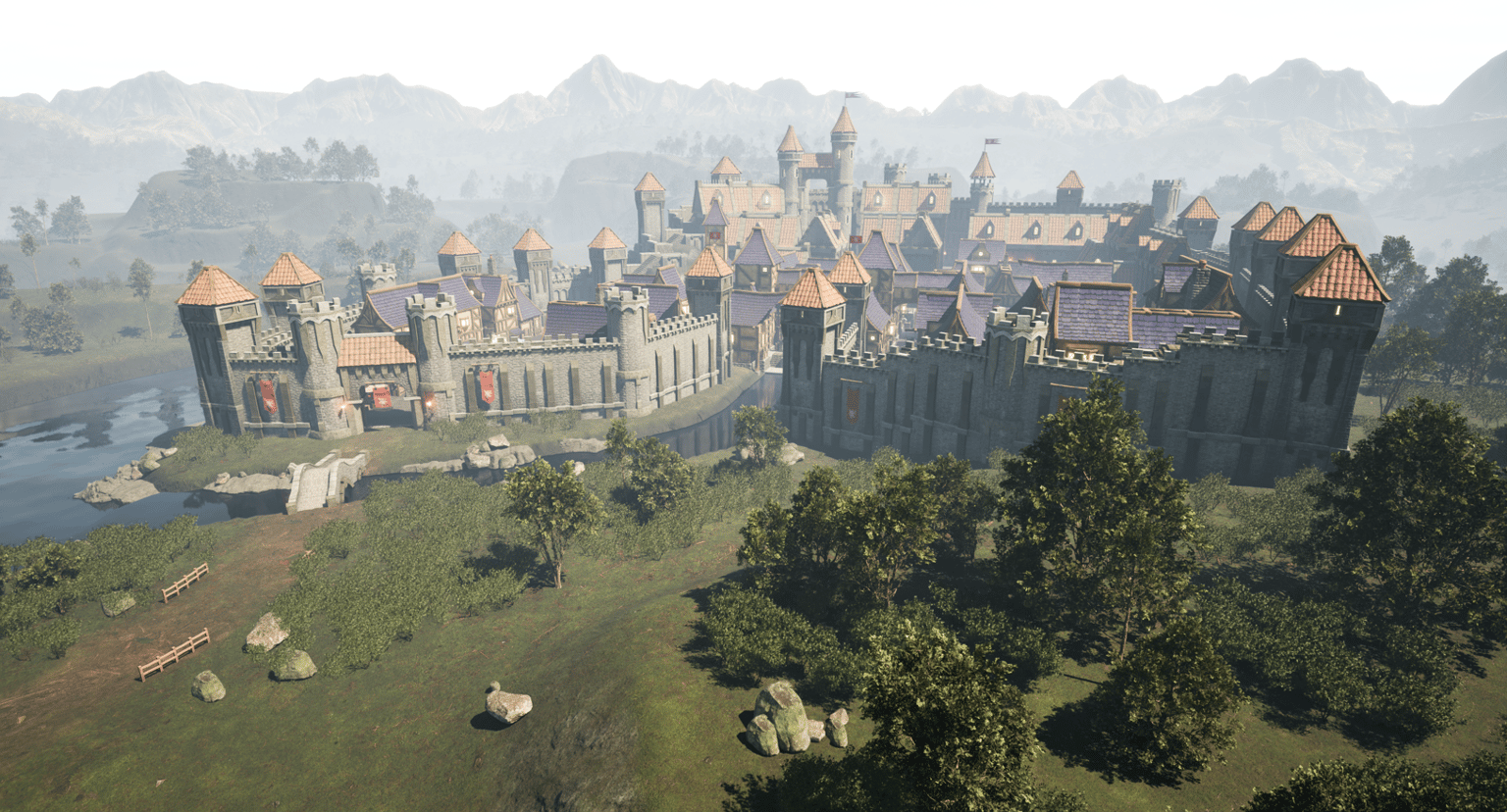 Medieval Castle Town - image 1 - student project