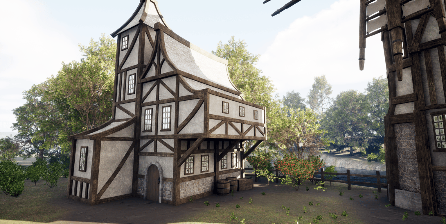 Medieval Windmill Scene - image 3 - student project