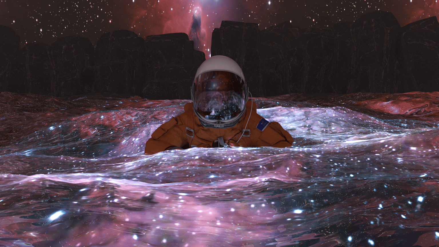 The floating astronaut - image 1 - student project