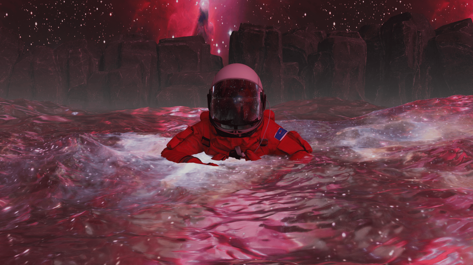 The floating astronaut - image 2 - student project