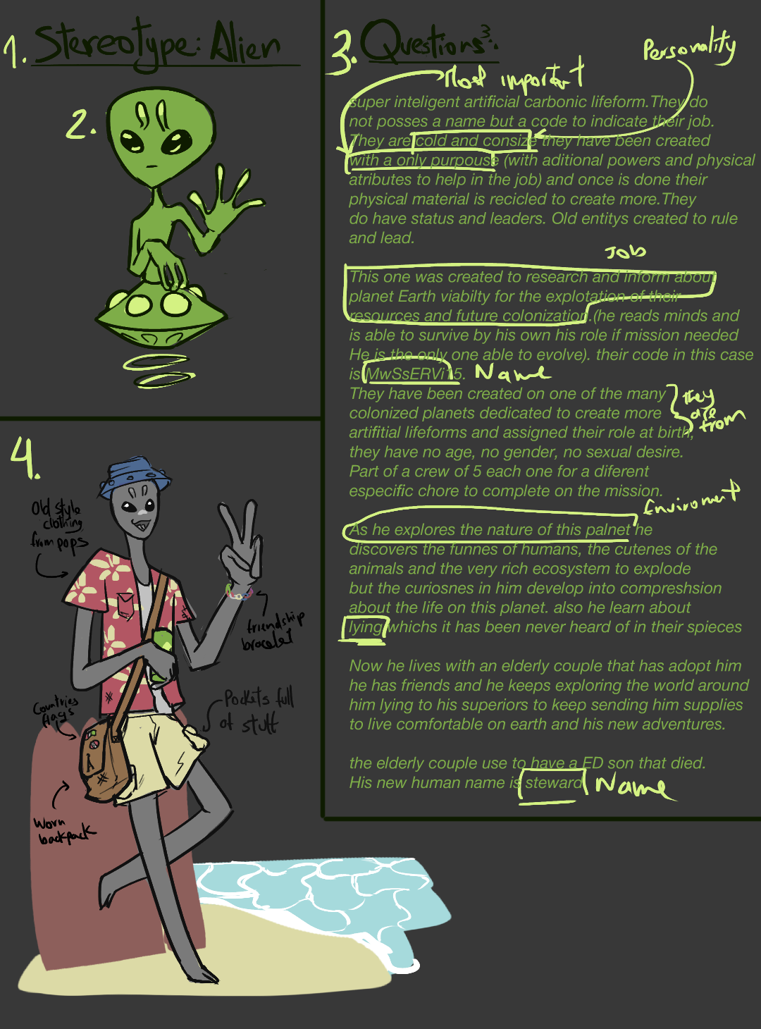 Alien :3 - image 1 - student project