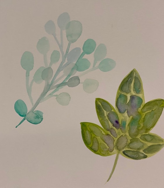 Some leaves - image 2 - student project