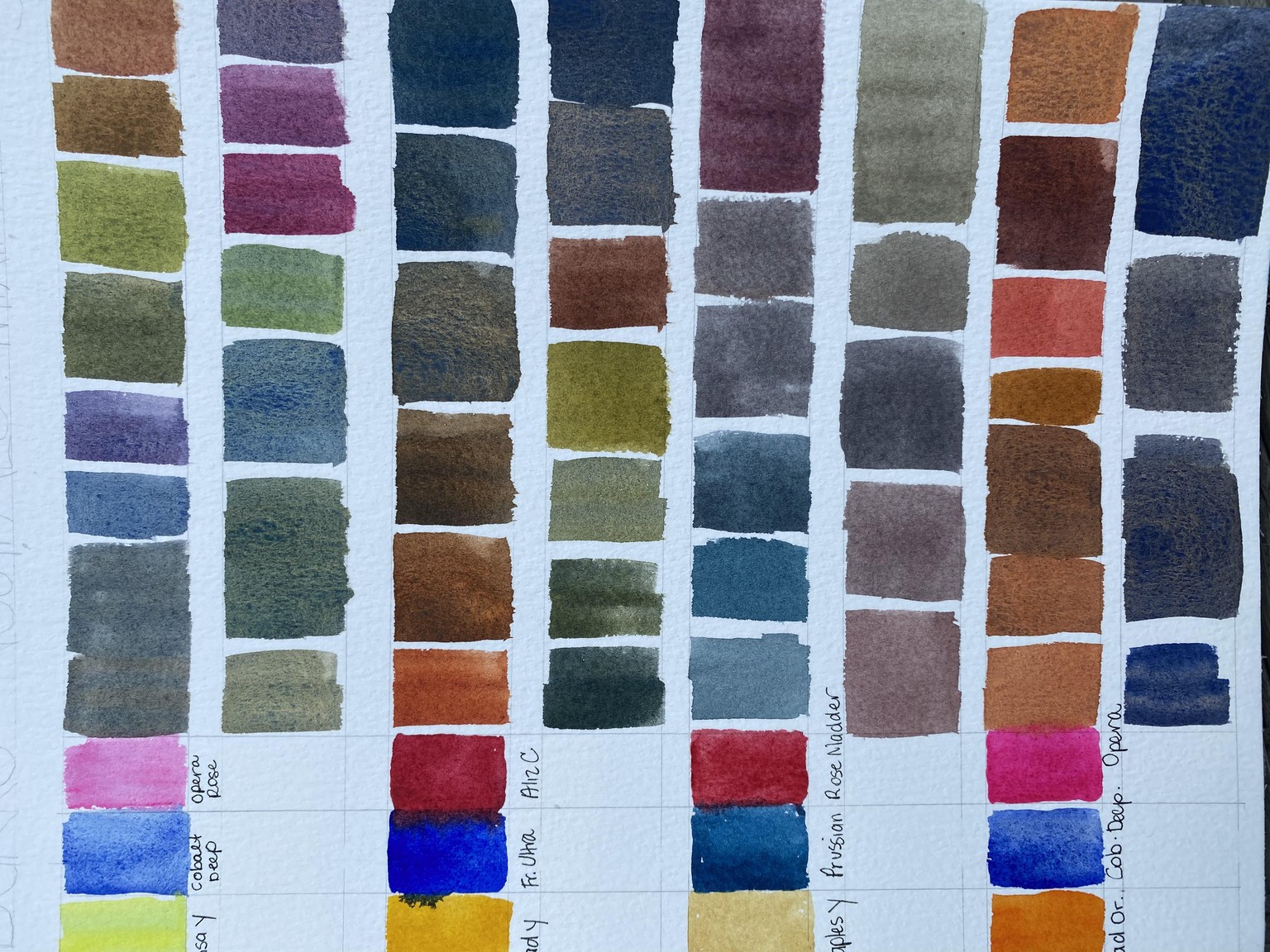 Colour chart - image 2 - student project