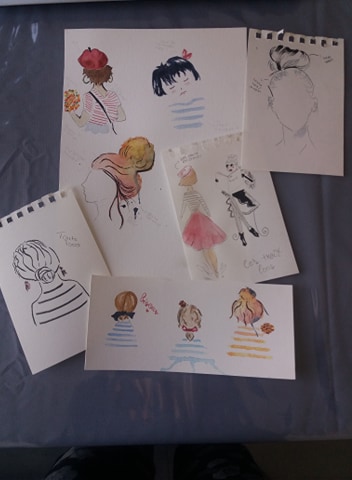 Little girl - image 1 - student project