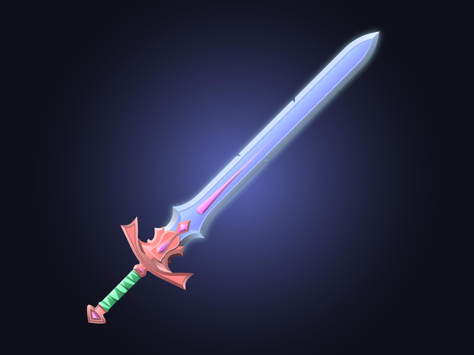 Fantasy Sword - image 1 - student project