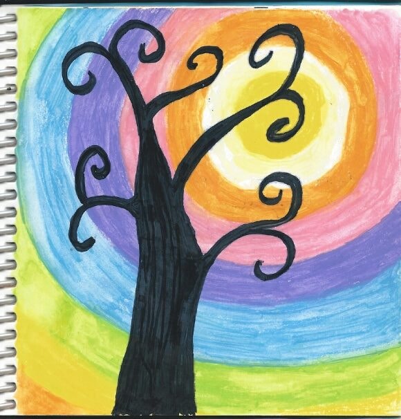 Swirly Tree - image 1 - student project